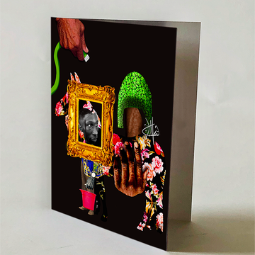 Dafri Studios - The Gardener Greeting Card