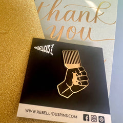 Rebellious Pins - Black Pride