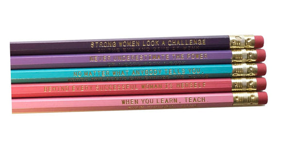 Fly Paper Products - Strong Women Pencil Set