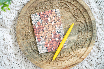 Pounded Yam Productions - African Masks B7 Lined Notebook