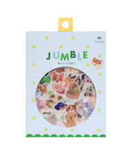 Girl of All Work - Dogs Jumble Washi Stickers