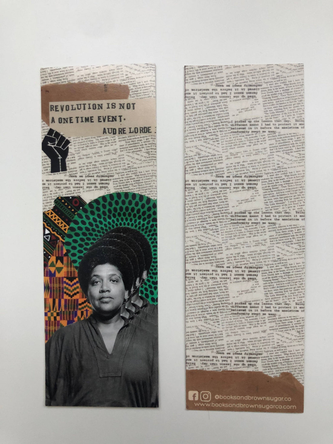 Books And Brown Sugar Co - Audre Lorde Bookmark