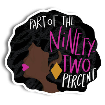 Announce Divinely - 92 Percent Vinyl Sticker
