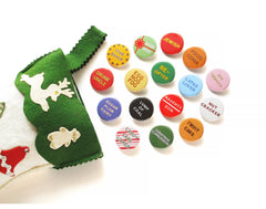 JEWISH funny Hanukkah holiday gift pinback button