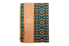 Pounded Yam Productions - African Print Soft Cover Spiral Notebook - Diamonds