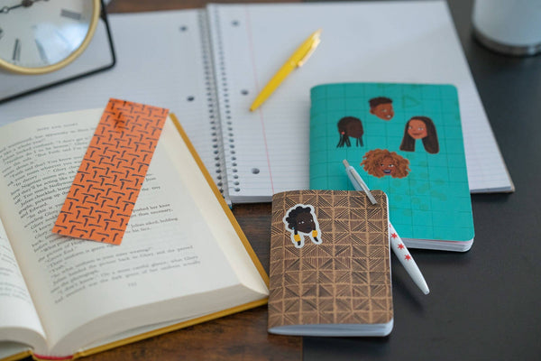 Pounded Yam Productions - Black Girl Black Hair Stickers Sheet