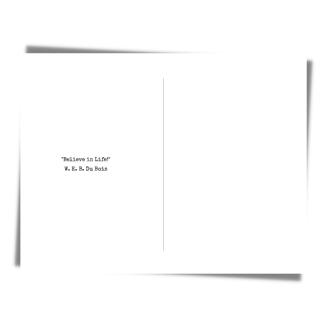 W.E.B. Du Bois Wisdom Card | Black Author Activist