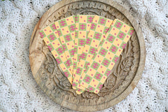 Pounded Yam Productions - Ankara African Print Bookmarks - Cowries