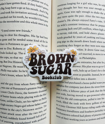 Books And Brown Sugar Co - Brown Sugar Book Club Sticker