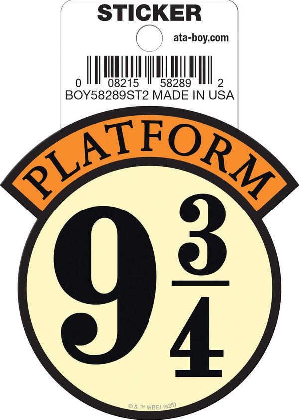 Ata-Boy - Harry Potter Platform 9 3/4 Die Cut Sticker