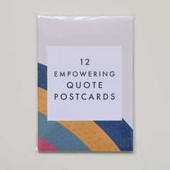 Empowering Quote Postcard Set