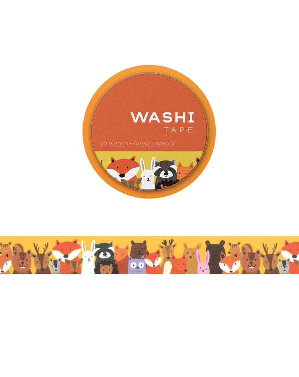 Forest Animals Washi Tape