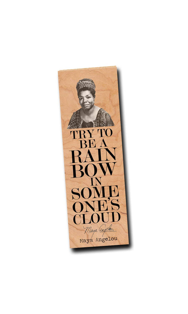 Maya Angelou "Rainbow in Cloud"