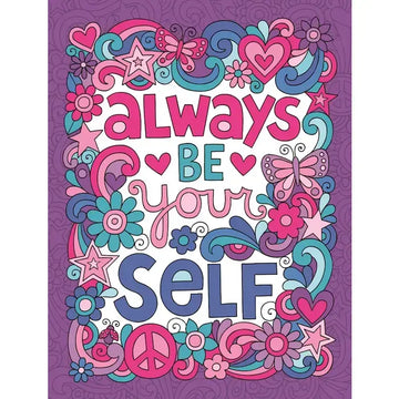 Coloring Book - Notebook Doodles Go Girl! Guided Journal