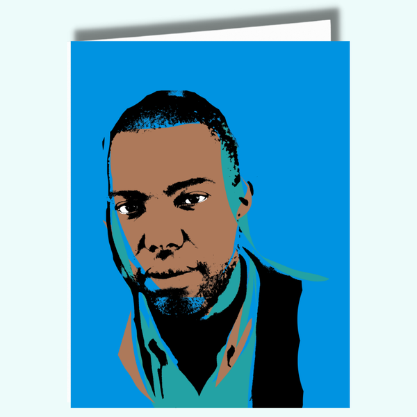 Ta-Nehisi Coates Thoughtful Card | African American Author