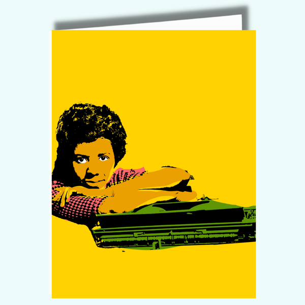 Lorraine Hansberry Motivational Card | African American