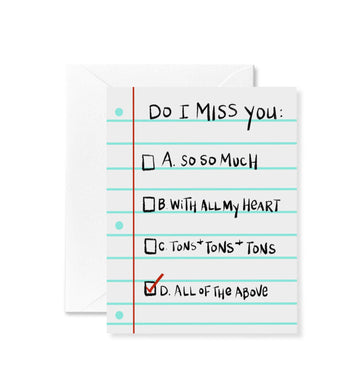 All of the Above Card