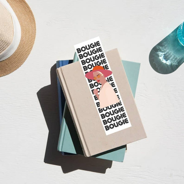 Laminated Bougie Bookmark