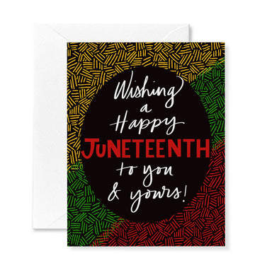 Juneteenth Wishes Card