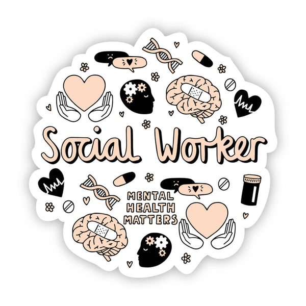 Social Worker Sticker