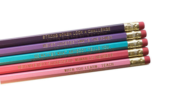 Fly Paper Products - Strong Women Pencil Set