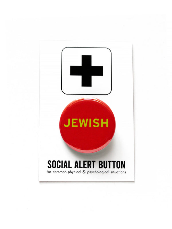 JEWISH funny Hanukkah holiday gift pinback button